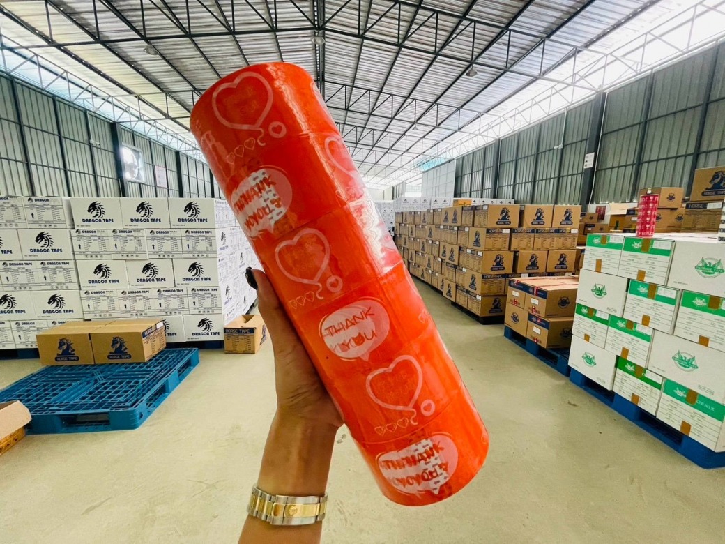 เทปกาว THANK YOU เทปกาว THANK YOU