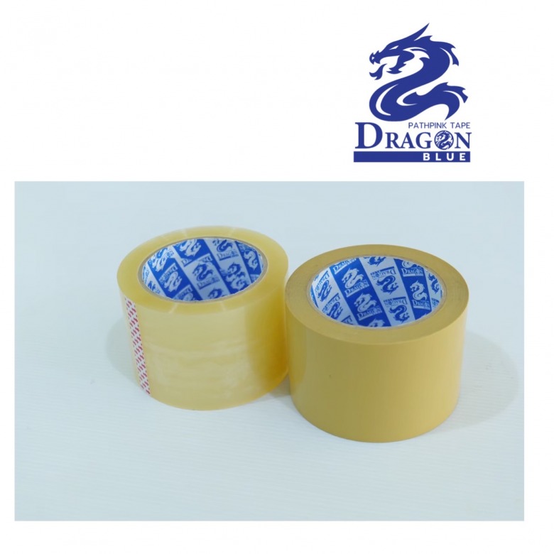 เทปกาวรุ่นหน้ากว้าง 3 นิ้ว ยี่ห้อ DRAGON BLUE