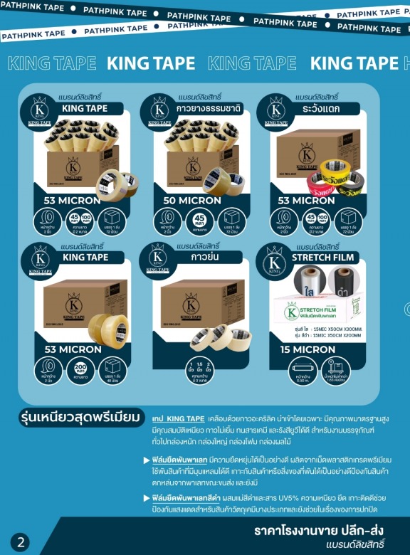 เทปปิดกล่องราคาถูก