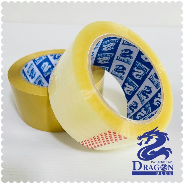 โรงงานขายส่งเทปกาวปิดกล่อง ราคาถูก ตรา DRAGON BLUE